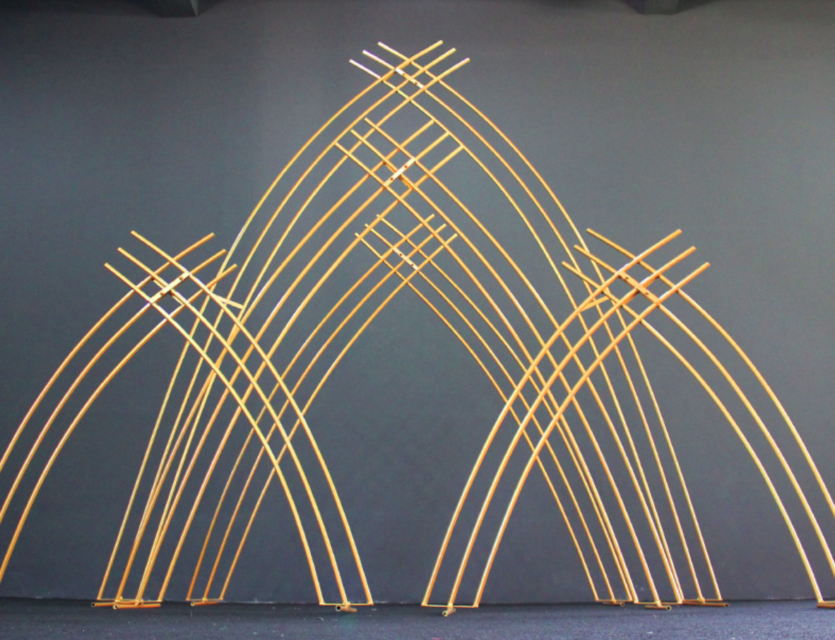 Triangular Arch/ Metal Triangular Ceremony Arch - Fino Decor