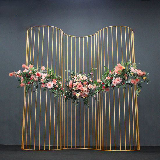 Semicircle Lined Background - Fino Decor