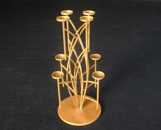 New Wrought Iron EIGHT-Head Tower Decoration - Fino Decor