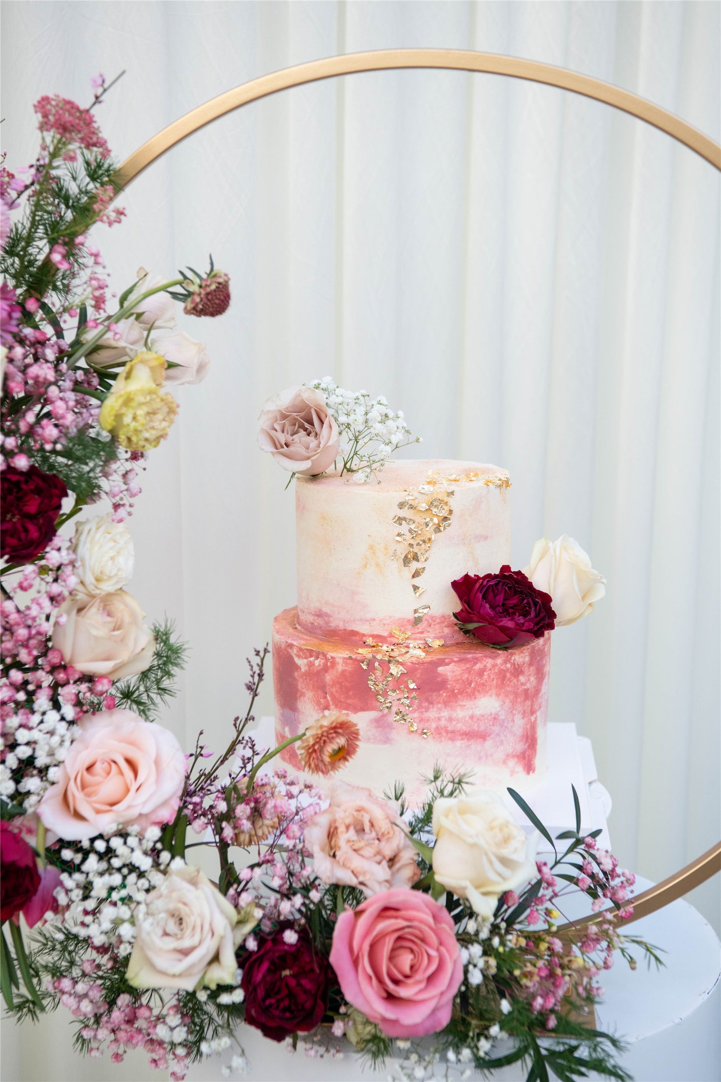 Centerpiece Stand/Round Flower Stand - Fino Decor