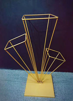 Triple Diamond Flower Stand - Fino Decor