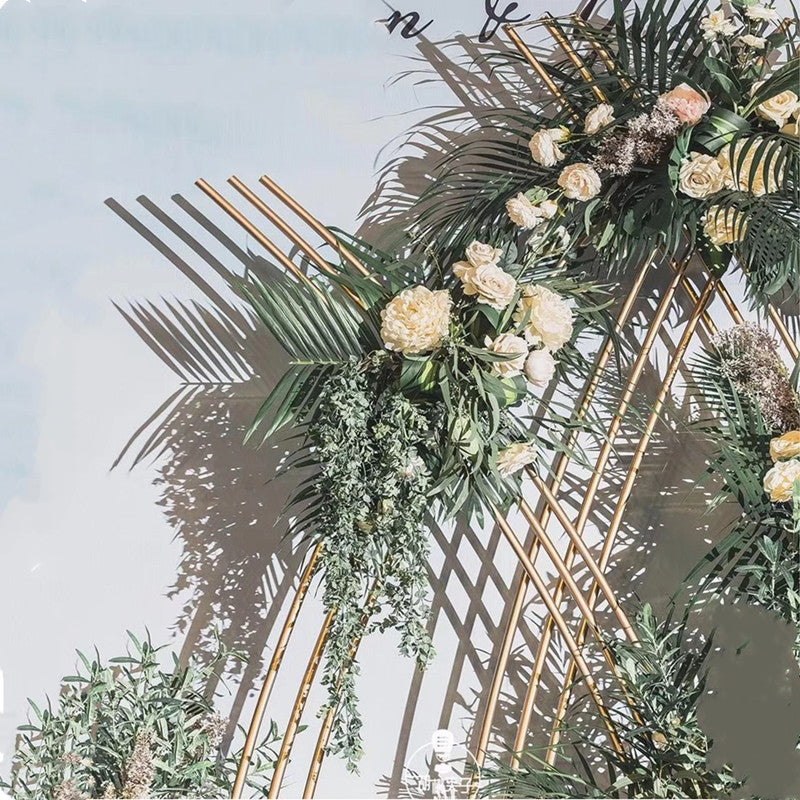 Triangular Arch/ Metal Triangular Ceremony Arch - Fino Decor
