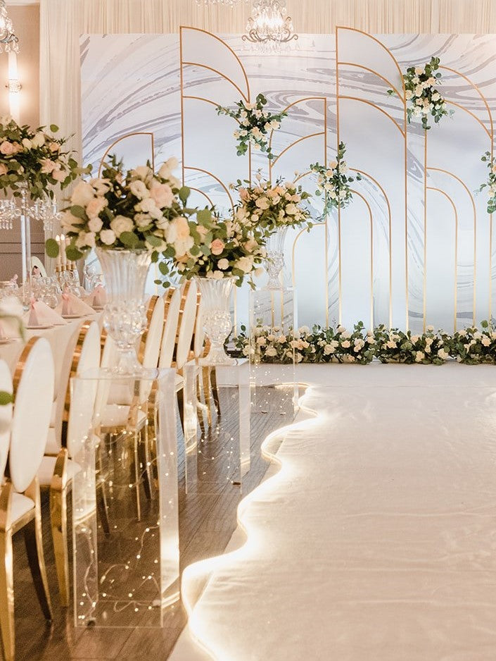 Clear Acrylic Pillar - Fino Decor