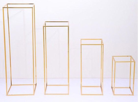 Metal Column Pillar/Centerpiece Stand - Fino Decor
