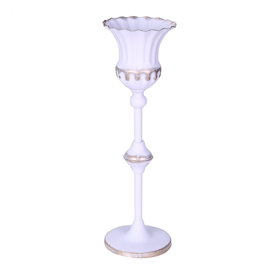 Metal Vintage Flower Vase - Fino Decor