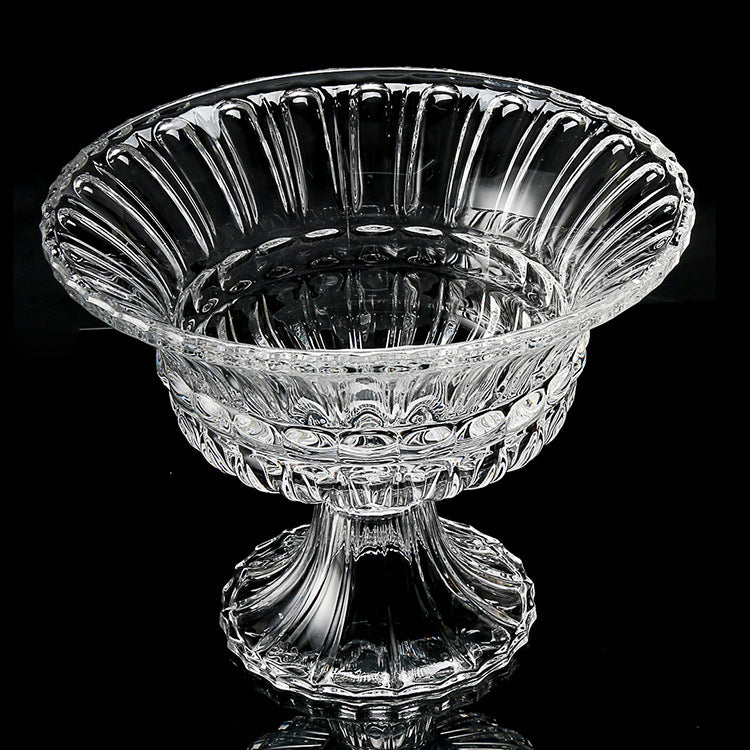 Clear Small Athena Flower Bowl - Fino Decor