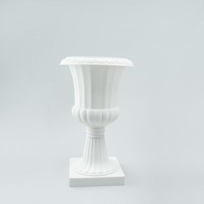 Rome White Flower Vase / Wedding Ceremony Flower Vase - Fino Decor